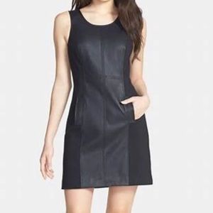 Kenzie Vegan Leather Dress (Medium)